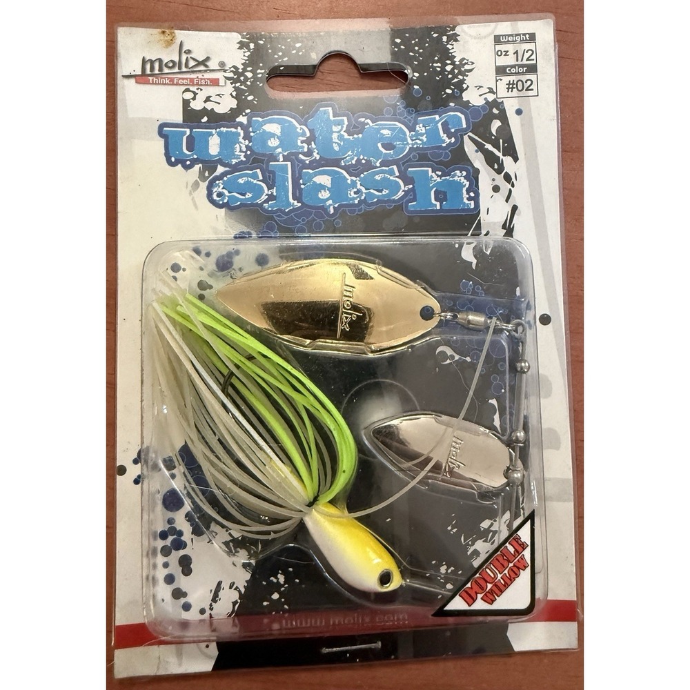 Molix Water slash‎ Double Willow 1/2 oz WS1DW-02 New Rare